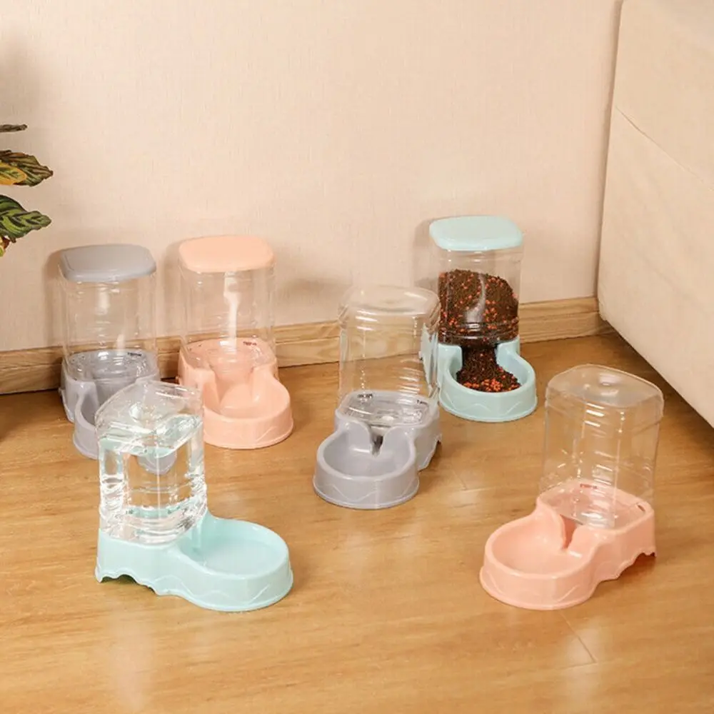 Automatic For Dog Water Drinking Cat Feeding Corner Dog Bowl Pet Feeder Dog Food Dispenser Drinking Bowl
