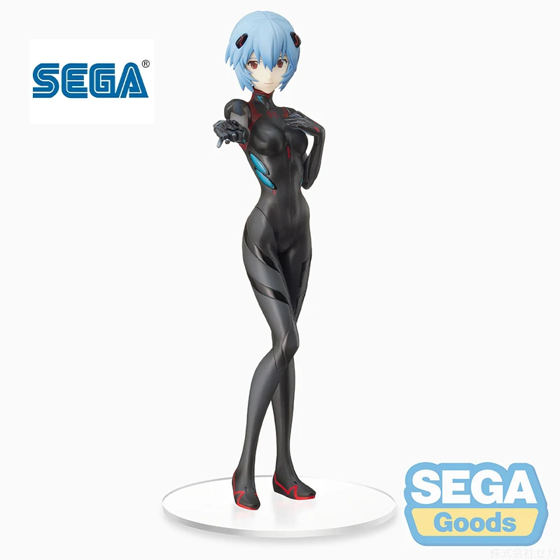 

In Stock Original 21Cm Sega SPM Neon Genesis Evangelion Hand Over Ayanami Rei EVA Anime Figure Collect Scenery Model Toys