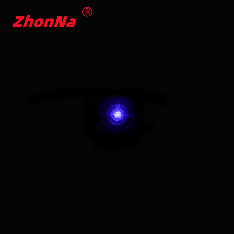 450nm 5mW 블루 도트 레이저 모듈, DC 3V-5V, 10X30mm 금속 청동 헤드, 광전 소스, 무료 맞춤화
