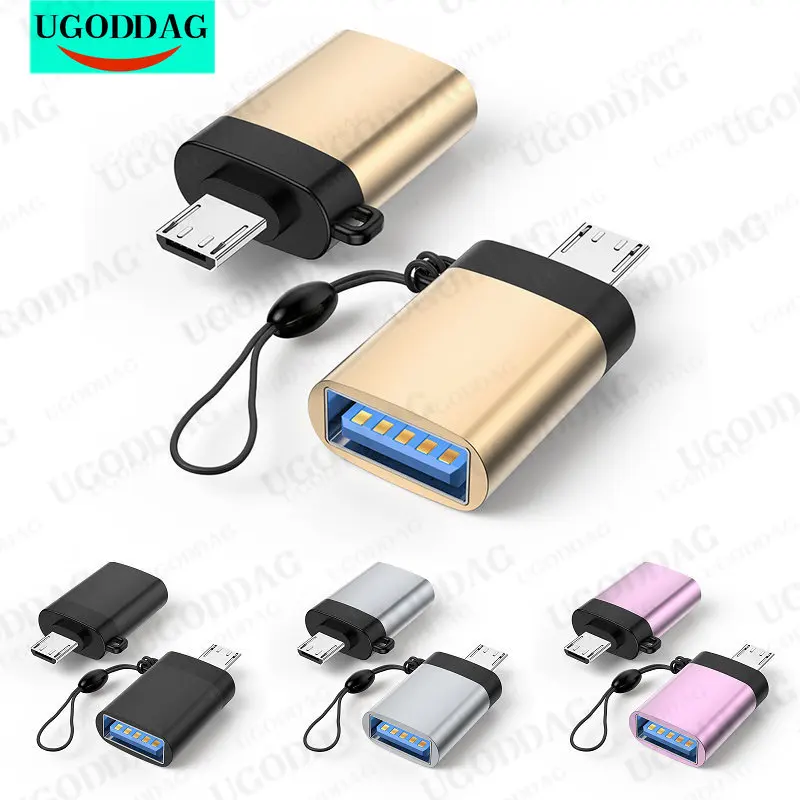 USB Adapter Micro USB 3.0 OTG Adapter For Samsung Tablet Android Phone Micro USB Connector For Xiaomi Redmi Huawei OTG Converter