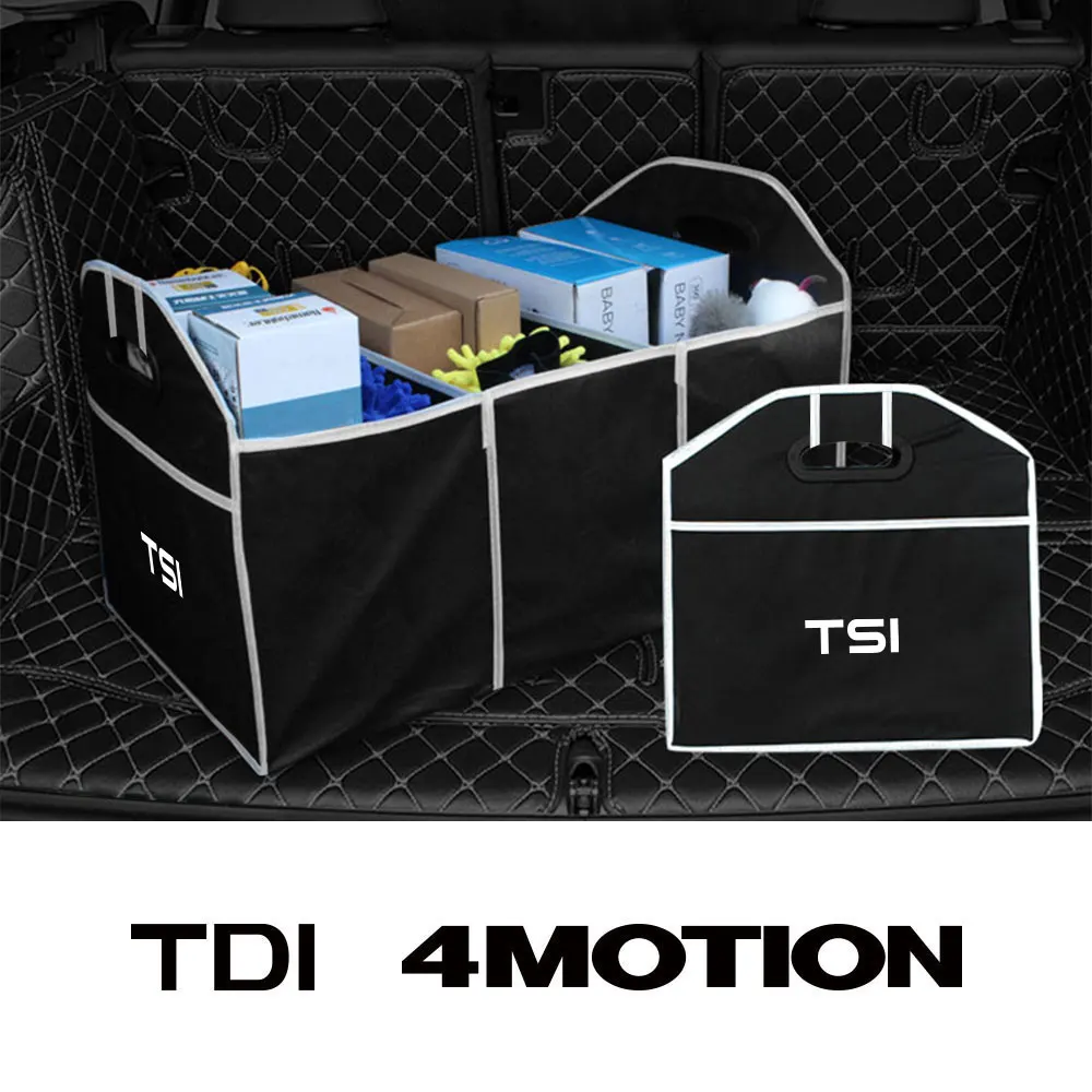 Folding Car Trunk Storage Organizer Box Auto Accessories For VW