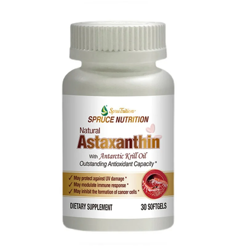 

Spruce Astaxanthin Upgraded 30 Capsules Free Shipping