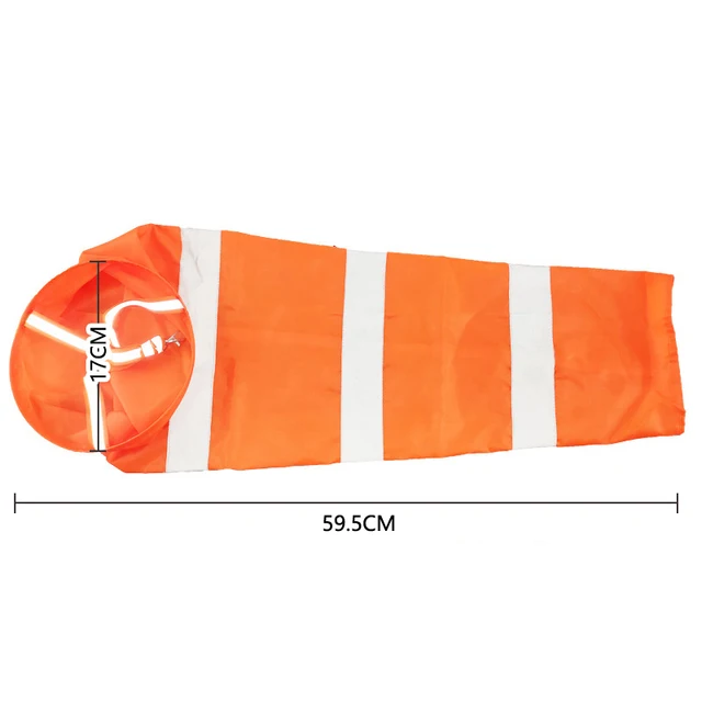 1Pc 60 Cm -Es Fényvisszaverő Szélszilárdságú Karcolásos Szélálló Fluoreszkáló Szélsock Weathervane Air Handage - Image 6