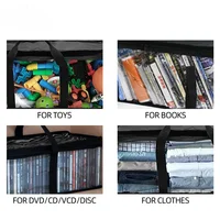 Large Capacity Transparent Storage Bag DVD Storage Bag, Comic Book Storage Bag, Transparent Collection Bag, Clothing Storage Bag 2