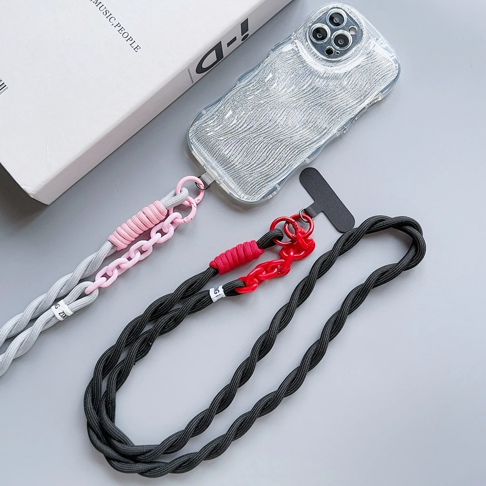 Korea Fashion Universal Phone Lanyard Strap Mobile Phone