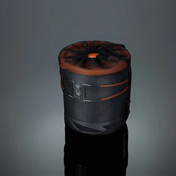Fire Maple Camping Cookware Heat Exchanger Pot 1L Foldable Lightweight Outdoor Hiking Picnic Tableware Aluminum Pot FMC-XK6 6