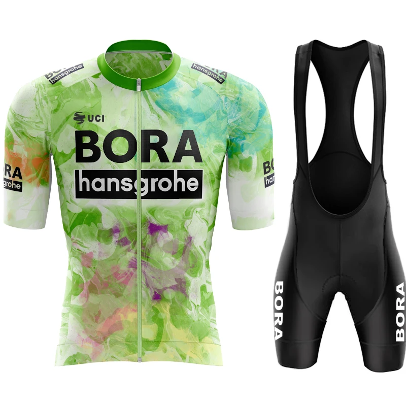 Cycling Clothes Man Summer 2024 Men's Clothing UCI BORA Bicycle Jersey Bike Mtb Male Sports Professional Shirt Jumper Bib Suit 4