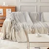 Nordic Tassel Throw Blanket Single Full Four Season Cotton Sofa Cover Dust Anti-cat Scratch Protection Cover Sofa Blanket Carpet 3