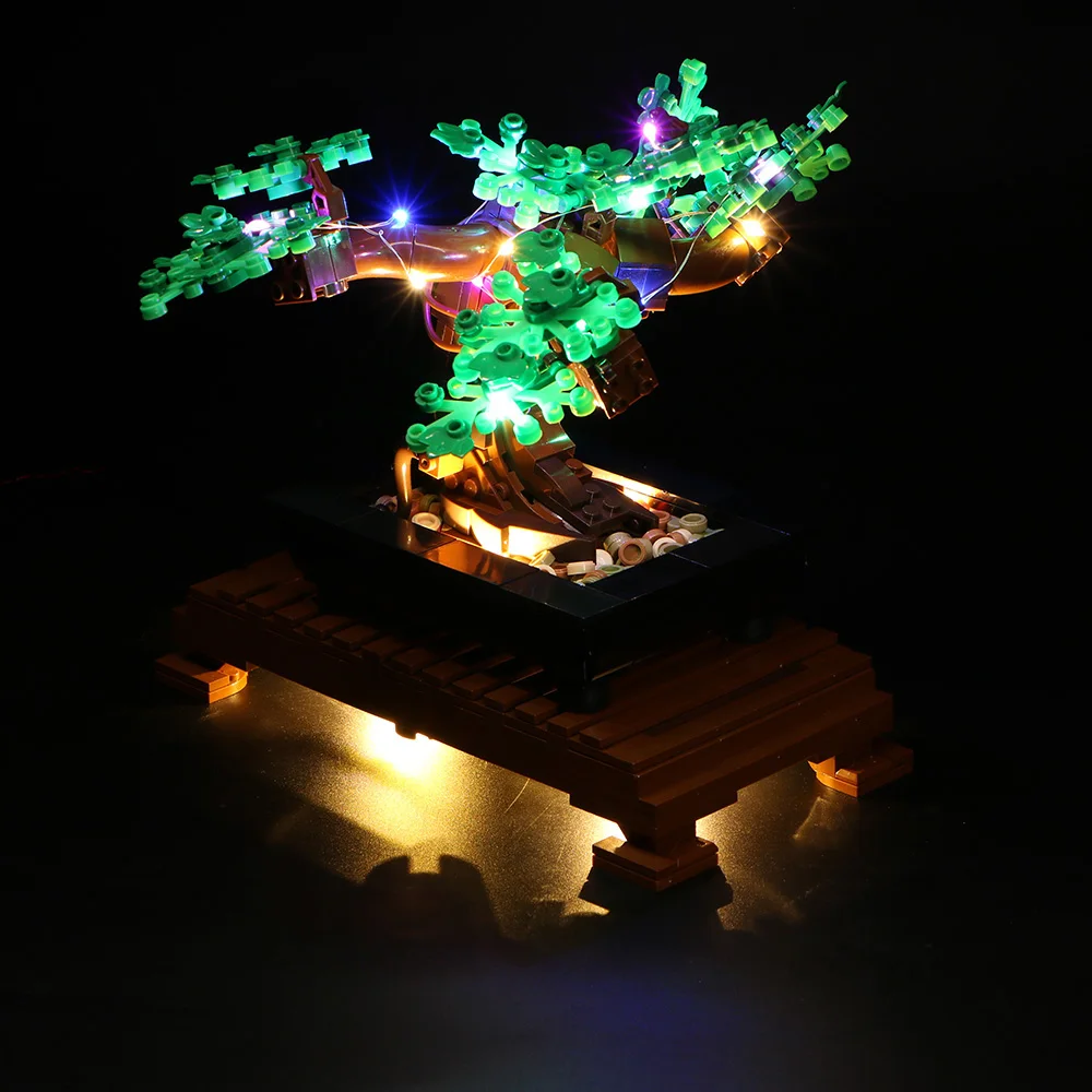 Bonsai Tree Led Lighting Kit Compatible With 10281 Plant Series Building Block Models(Not Including Building Block Set) 1