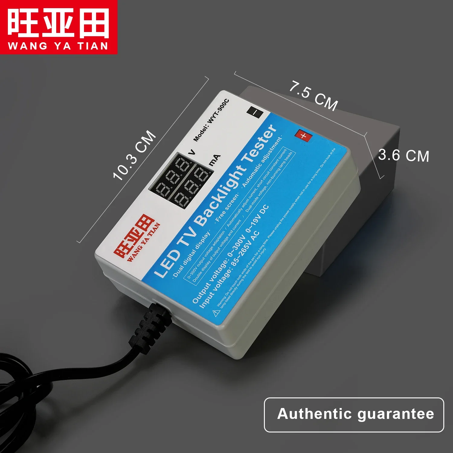 LED Tester 0-300V Output LED TV Backlight Test Tool with Current and Voltage Display Measurement Instruments