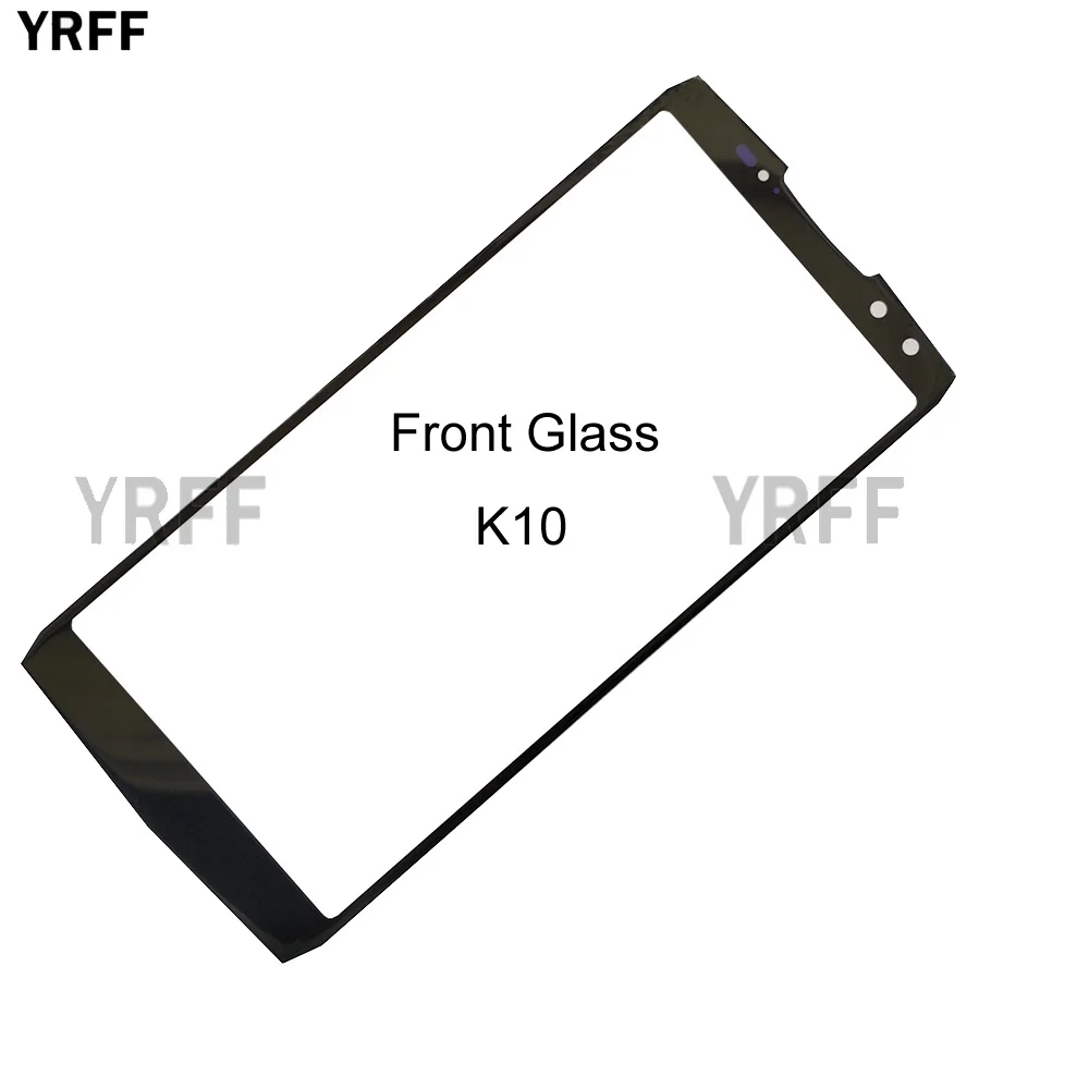 터치 스크린 패널 전면 외부 유리 커버 패널 교체 부품, Oukitel K10 K7 K6
