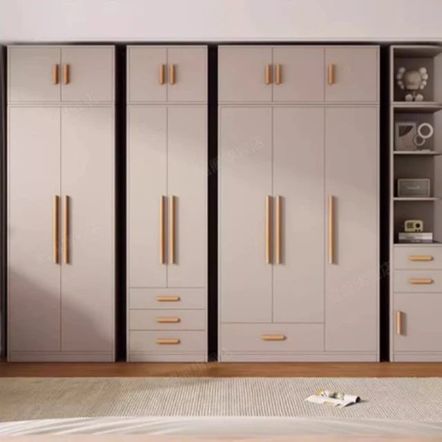 Minimalist Gold Design Wardrobes White Nordic Metal Household Closet Wardrobe Drawers Luxury Cajonera Para Ropa Furniture