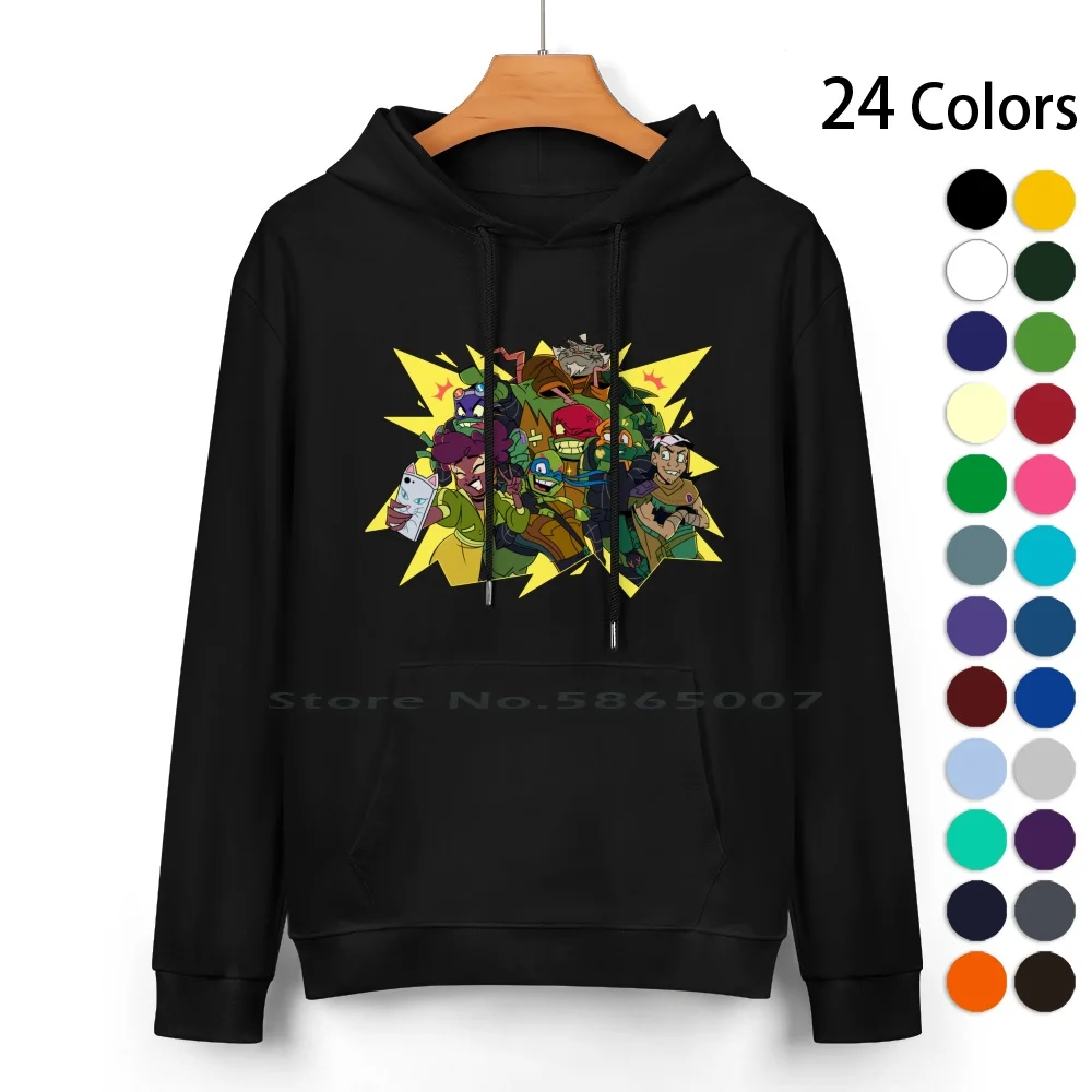 

Selfie Pure Cotton Hoodie Sweater 24 Colors Rise Of The Rise Of The 2018 Mad Dogs Mad Dogz Leonardo Donnie Donatello Mikey