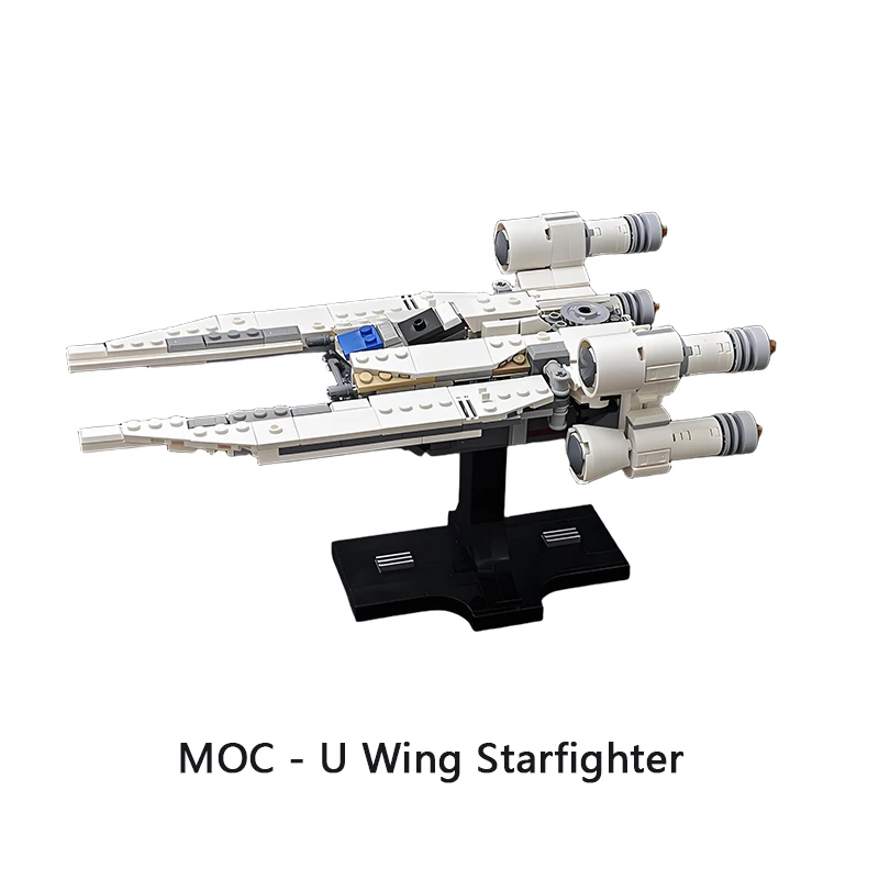 MOC U-Wing und X-Wing Starfighter Baukasten für Endlose Abenteuer