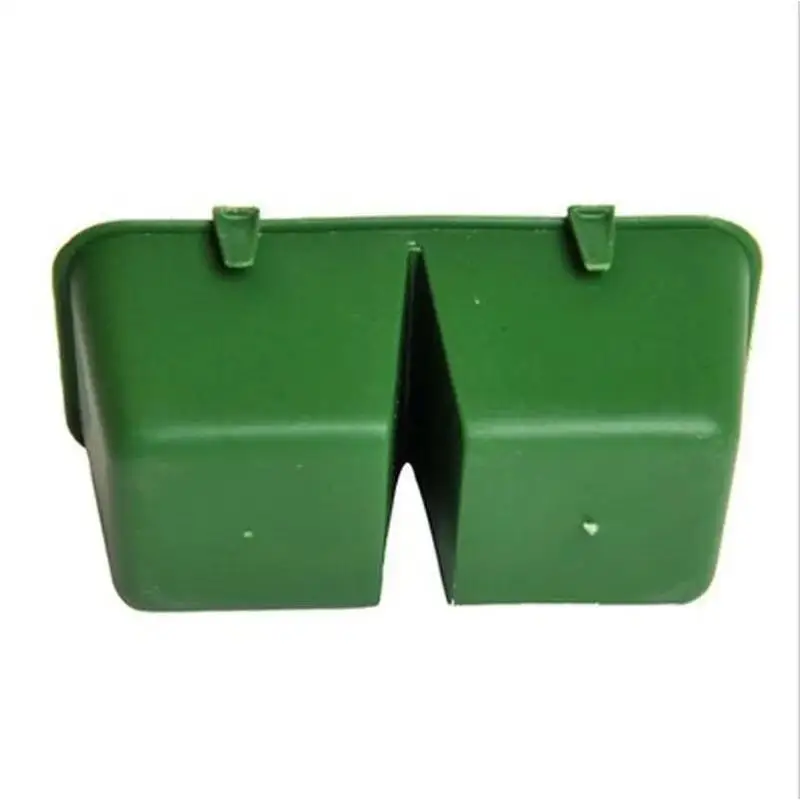 2PC 2 In 1 Parrot Food Water Bowl Dual Feeding Cup Plastic Bird Pigeons Cage Water Food Feeder Bird Parrot Pet Water Bowl