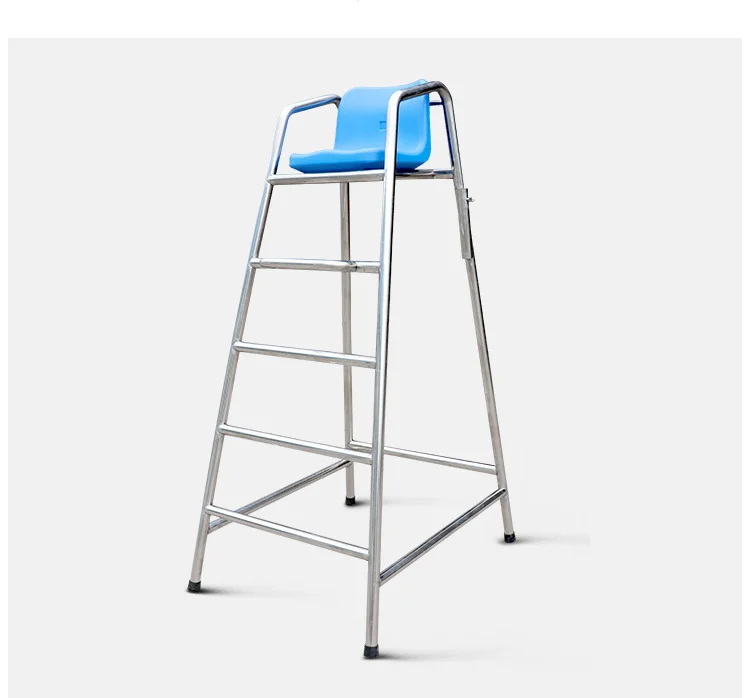 

Спасательное кресло для бассейна, утолщенное безопасное кресло из нержавеющей стали, скамейка для рефери, платформа для наблюдения