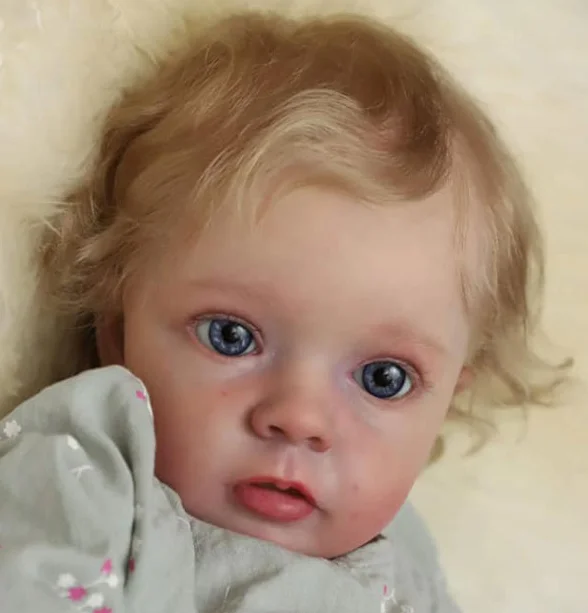 FBBD Reborn Baby Doll Missy 23inch with Original COA  Reborn Doll Kit Sold out Limited Edition Unfinished Doll Parts