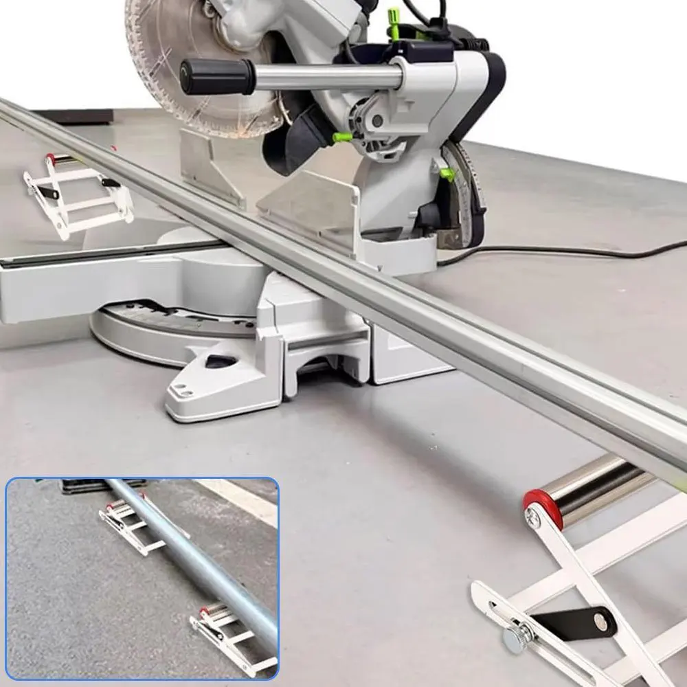 Adjustable Cutting Machine Support Frame Material Support Bracket for Cutting Machine Cutting Lift Table Stand Workbench Lift