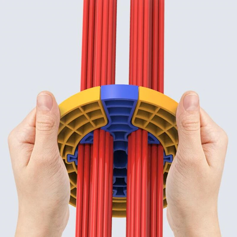 Network Carding Device Cable Comb Fireproof ABS Plastic Generic Cabling Category 5 And 6 Network Cables Laying And Carding Tools 2