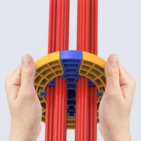 Network Carding Device Cable Comb Fireproof ABS Plastic Generic Cabling Category 5 And 6 Network Cables Laying And Carding Tools 2