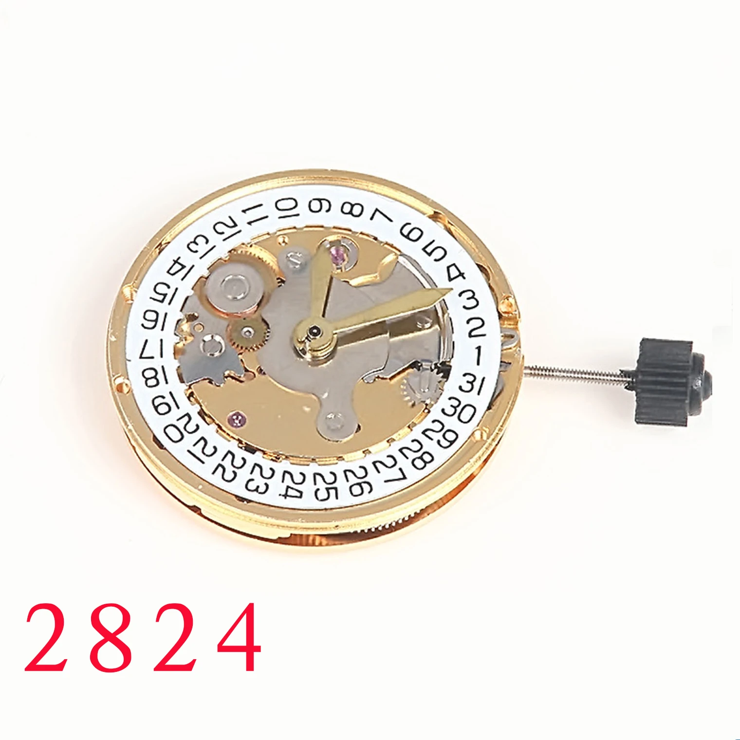 Parti Dell'Orologio Movimento Meccanico Originale 2824 Movimento Meccanico Automatico Oro Argento Nuovo Movimento Originale
