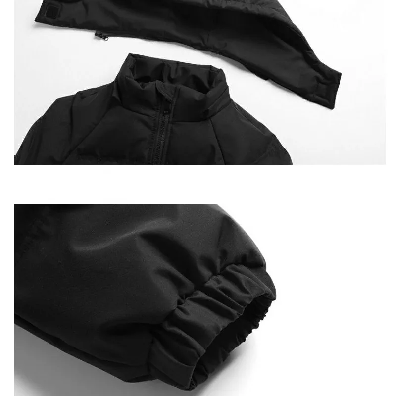 2023 New Women Down Cotton Coat Winter Jacket Female Mid Length Version Parkas Loose Thick Outwear Hooded Leisure Time Overcoat