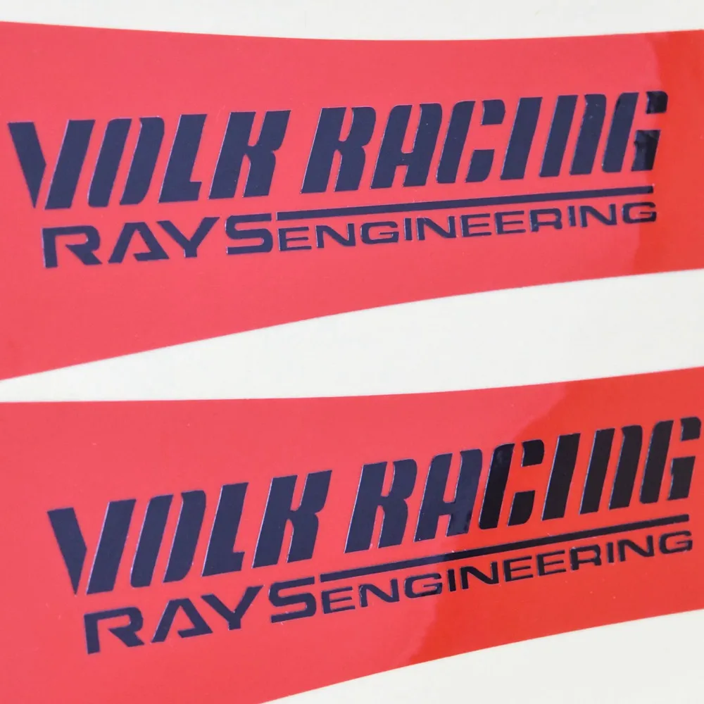 Car Wheel Stickers JDM Car Wheel Stickers VOLK RACING RAYS TE37SL