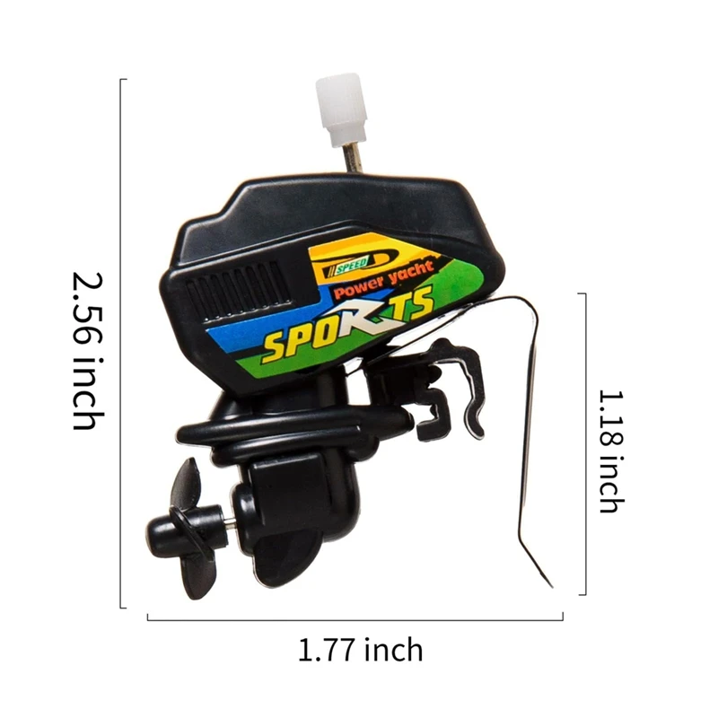 AU-Boat Motor Coffee Stirrer For Cup Wind Up Boat Motor Coffee Stirrer Novelty Boat Mixer For Make
