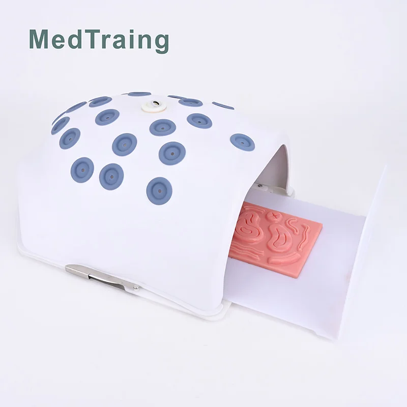 FLS Laparoscopic simulator Belly Training Box with HD Camera and Laproscopy Simulated Instruments for Teaching and Practice