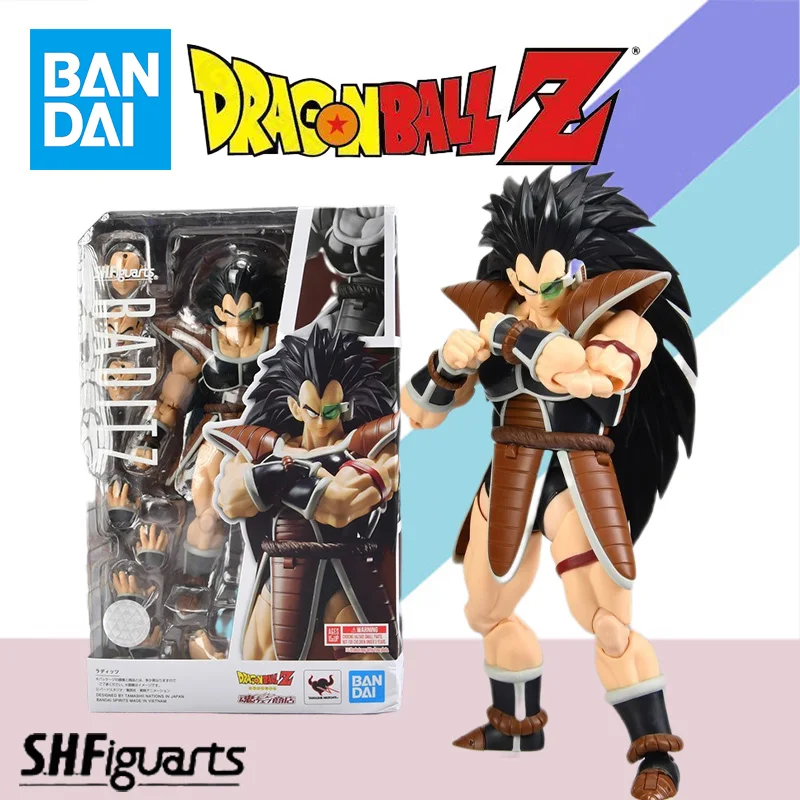

Bandai Original S.H.Figuarts SHF Dragon Ball Z RADITZ The Saiya are coming Anime Action Figure Finished Model Kit