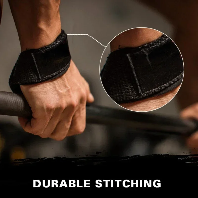 1PC Gym Lifting Straps Fitness Gloves Anti-slip Hand Wraps Wrist Straps Support For Weight Lifting Powerlifting Training