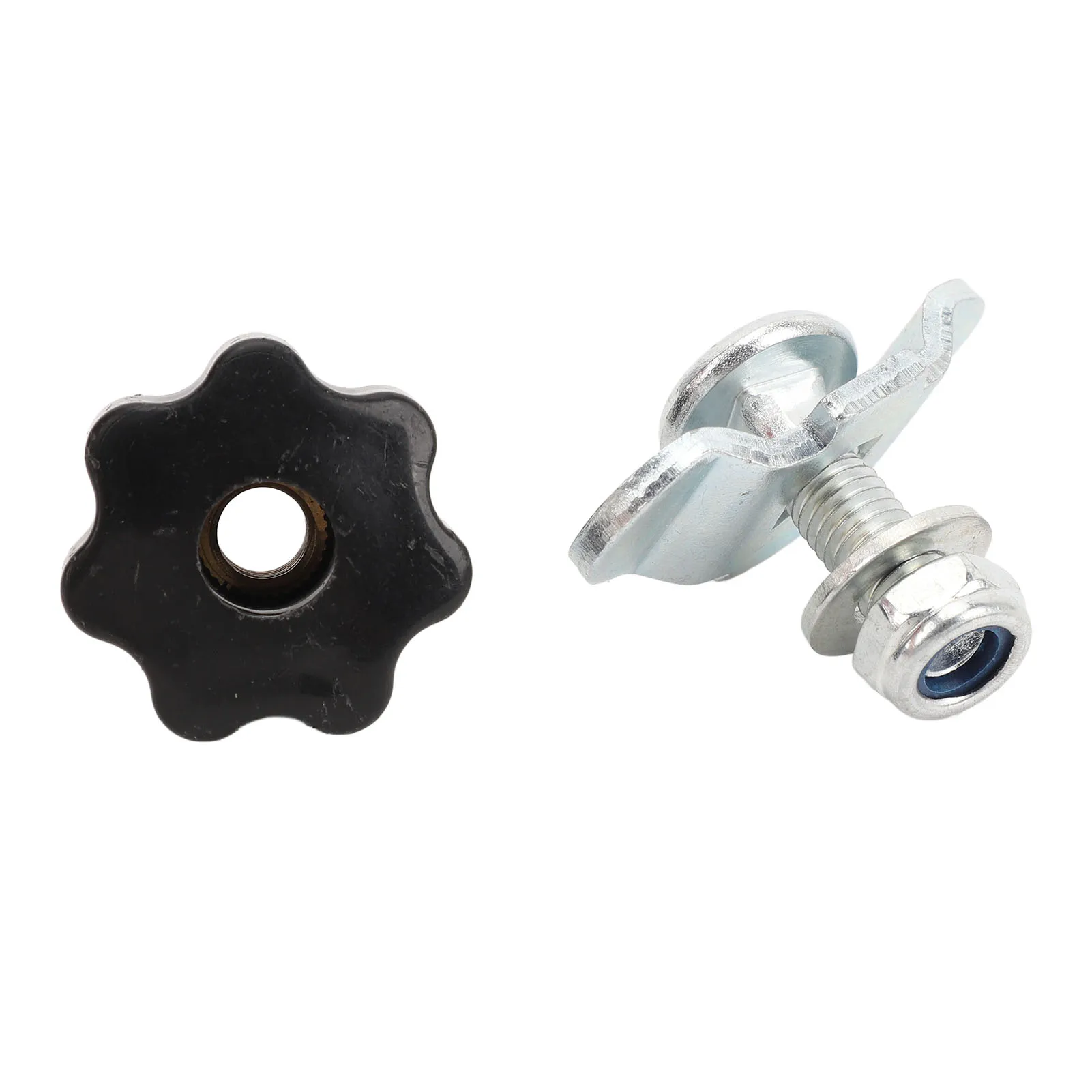 Cargo Tie Down Ring L Track Stud Fittings Carbon Steel 360 Degree Rotation for Truck Beds Trailers
