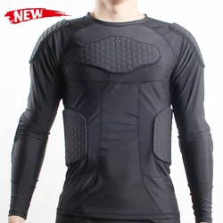 Advanced Motorcycle Protective Armor Jacket with Honeycomb Padding - XXL (Long - tops)