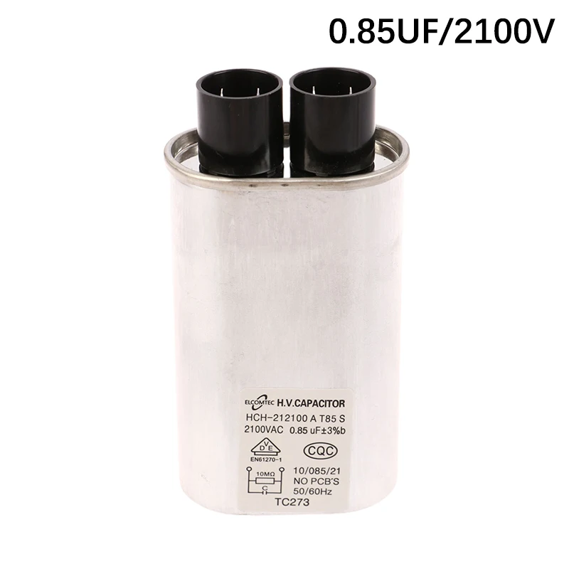 High Voltage Microwave Oven Capacitor – 1pc, Various Capacitance Options