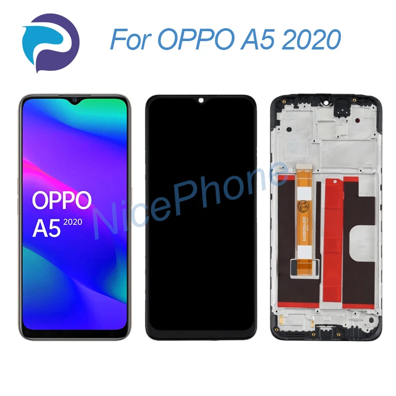 

ЖК-экран для OPPO A5 2020 + сенсорный дигитайзер дисплей 1600*720 cph830/33/35/43/59 A5 2020 ЖК-экран дисплей