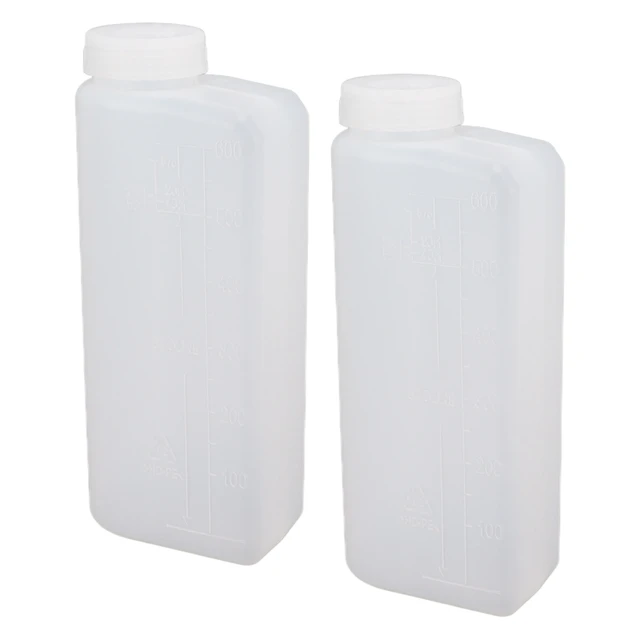 2 stücke Öl misch flaschen behälter 600ml 2-Takt Öl Benzin Kraftstoff Mix  Flasche Nylon Kunststoff für Kettensäge - AliExpress