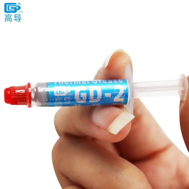 Net Weight 1/3/7/15/30 Grams 7.5W/M-K Gray GD-2 Thermal Conductive Grease Paste Plaster Heat Sink Compound for CPU GPU SY BA BR