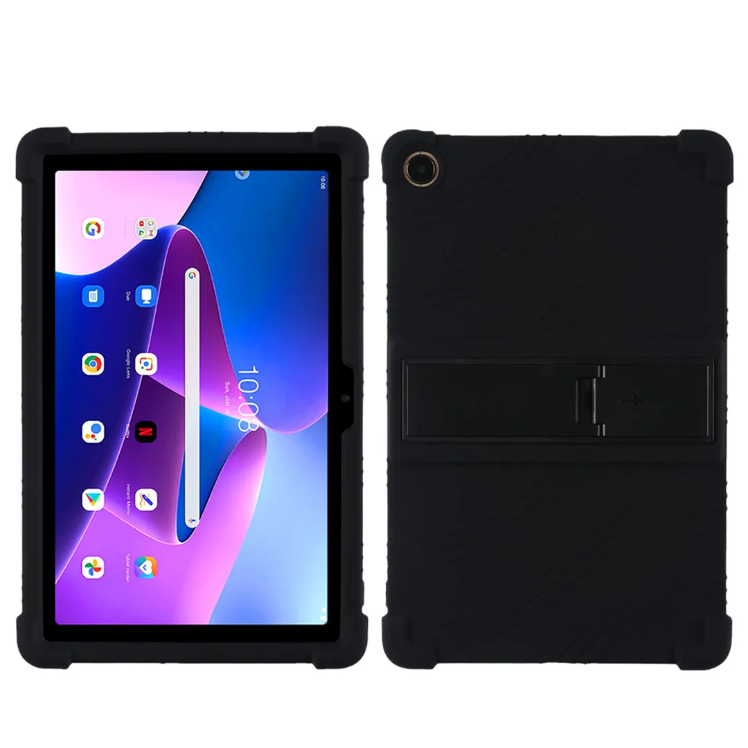 Housse pour tablette Lenovo Tab M10 Plus 3e génération 10,6 pouces avec  support Bears