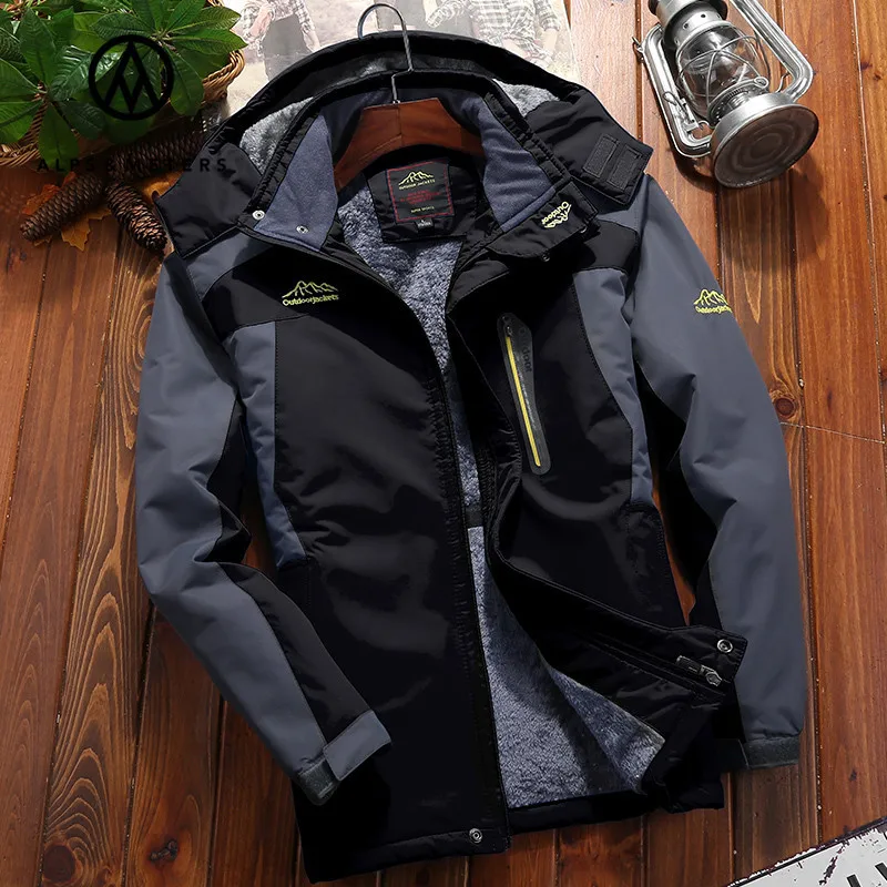 Зимняя теплая куртка размера плюс 7XL 8XL 9XL