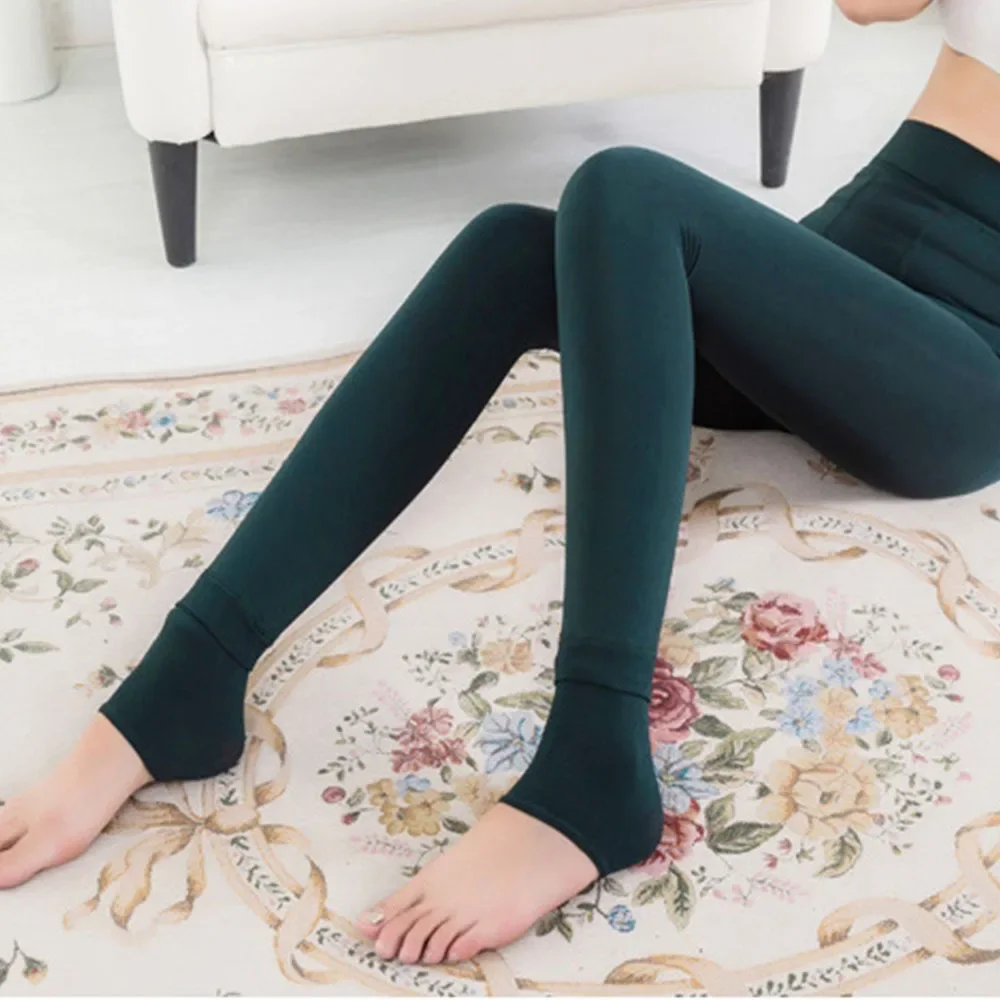 Women Thermal Tights Thickened Thermal Leggings Fleece Winter Tights  Maternity Workout Clothes for Women