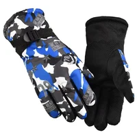 Warm Ski Gloves Polyester Warm&Light Waterproof And Breathable The Wrist Can Be Tightened And Relaxed for A Better Fit 1