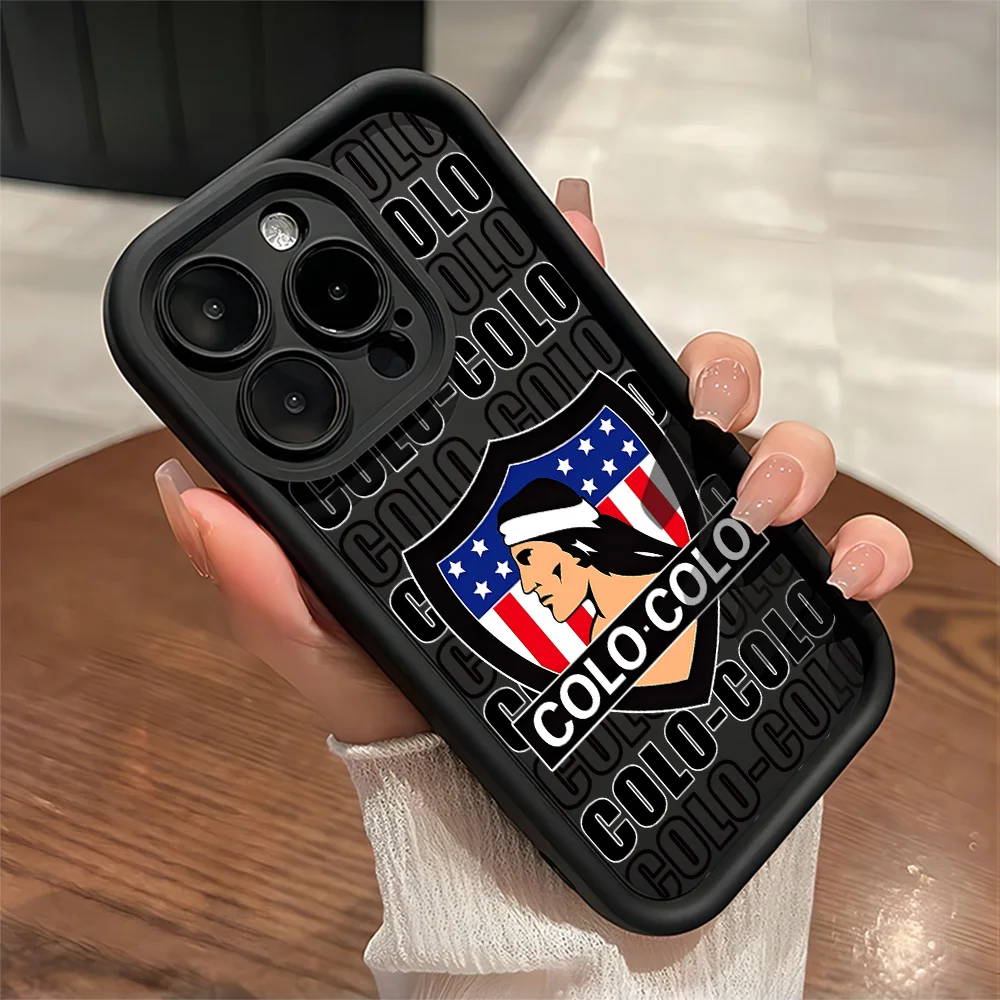 Stylish Protective Phone Case Featuring Club Social y Deportivo Colo Design