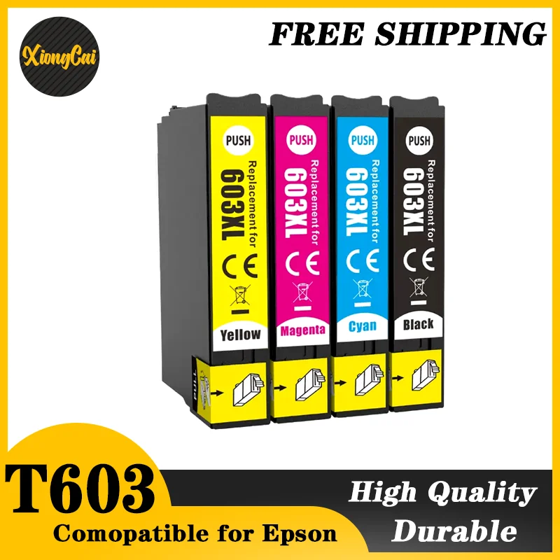 603Xl T603 Cartuccia Di Inchiostro Compatibile 603 Xl E603 Per Epson Xp 2100 2105 3100 3105 4100 4105 2810 2830 Stampante