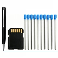 Compact Retractable Twist Ballpoint Pen Mini Pocket-Sized Metal Ballpen with Black Blue Replaceable Refills 0.7mm Travel Use 5