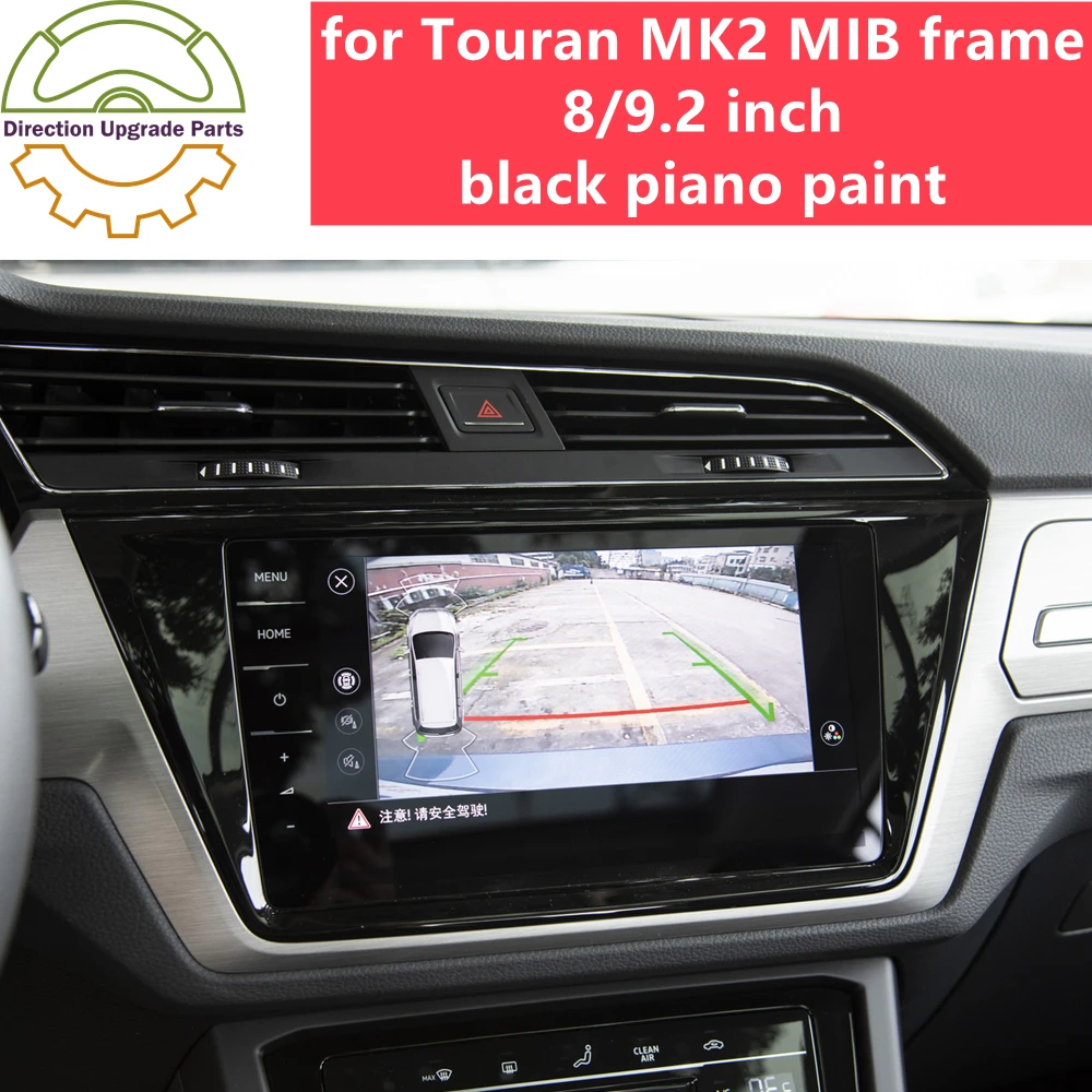 

5TD 858 069 F G J for VW Touran MK2 8 9.2 inch MIB Host Radio Multimedia Navi Navigation Screen Plastic Frame Glossary Black