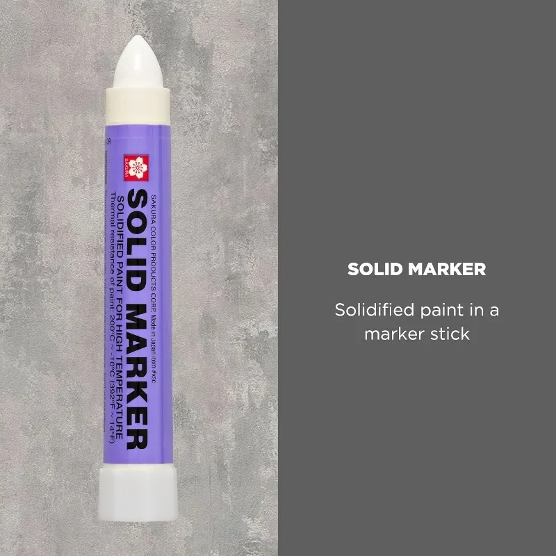 1PC Sakura Solidified Paint Solid Marker 14 To 392 Degrees F Non-Toxic Waterproof Permanent Mark Anything permanent marker pen marker pens permanent marker permanent markers paint marker pen markers pen