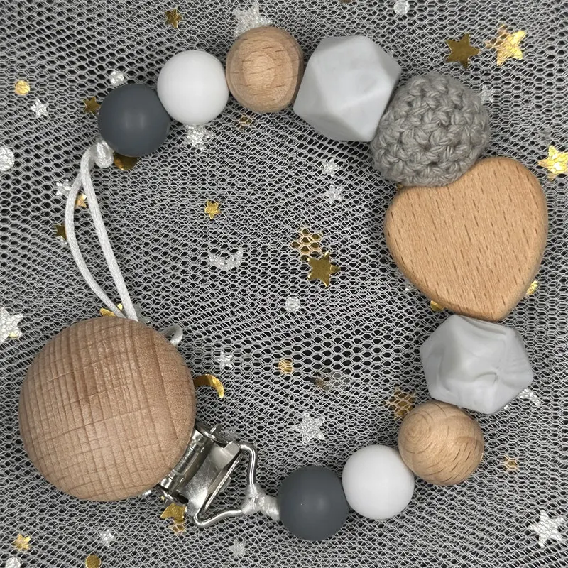 Custom pacifier clip