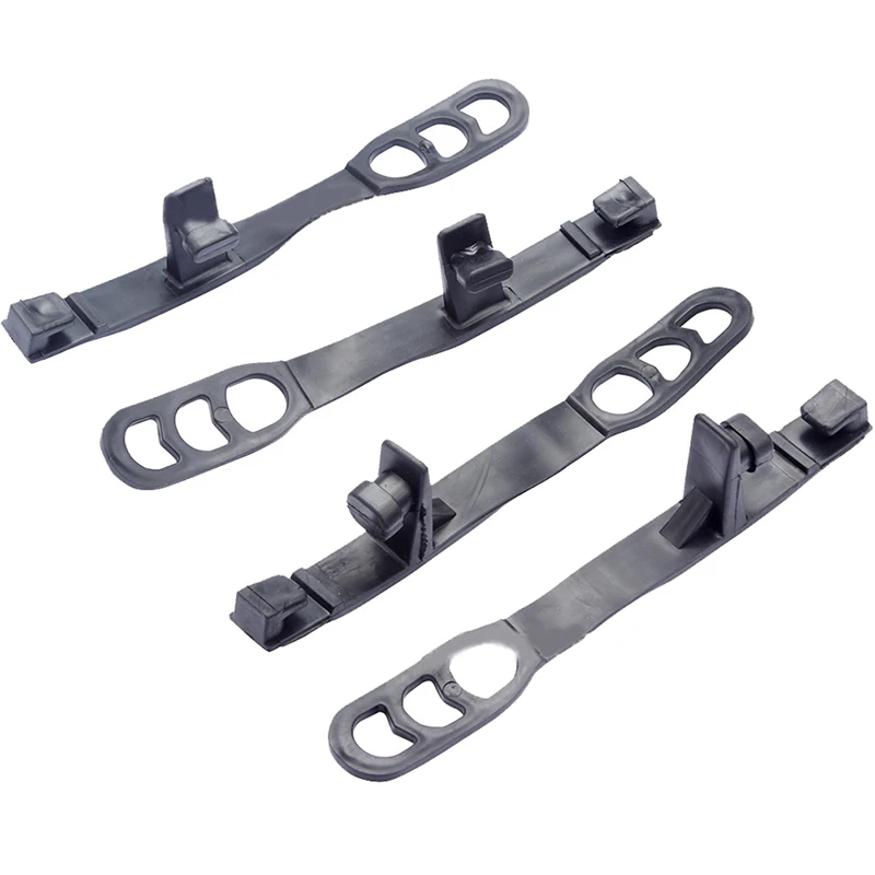 Motorcycle Headlight Mount 4pc Universal Headlight Rubber Straps for Motorcycle