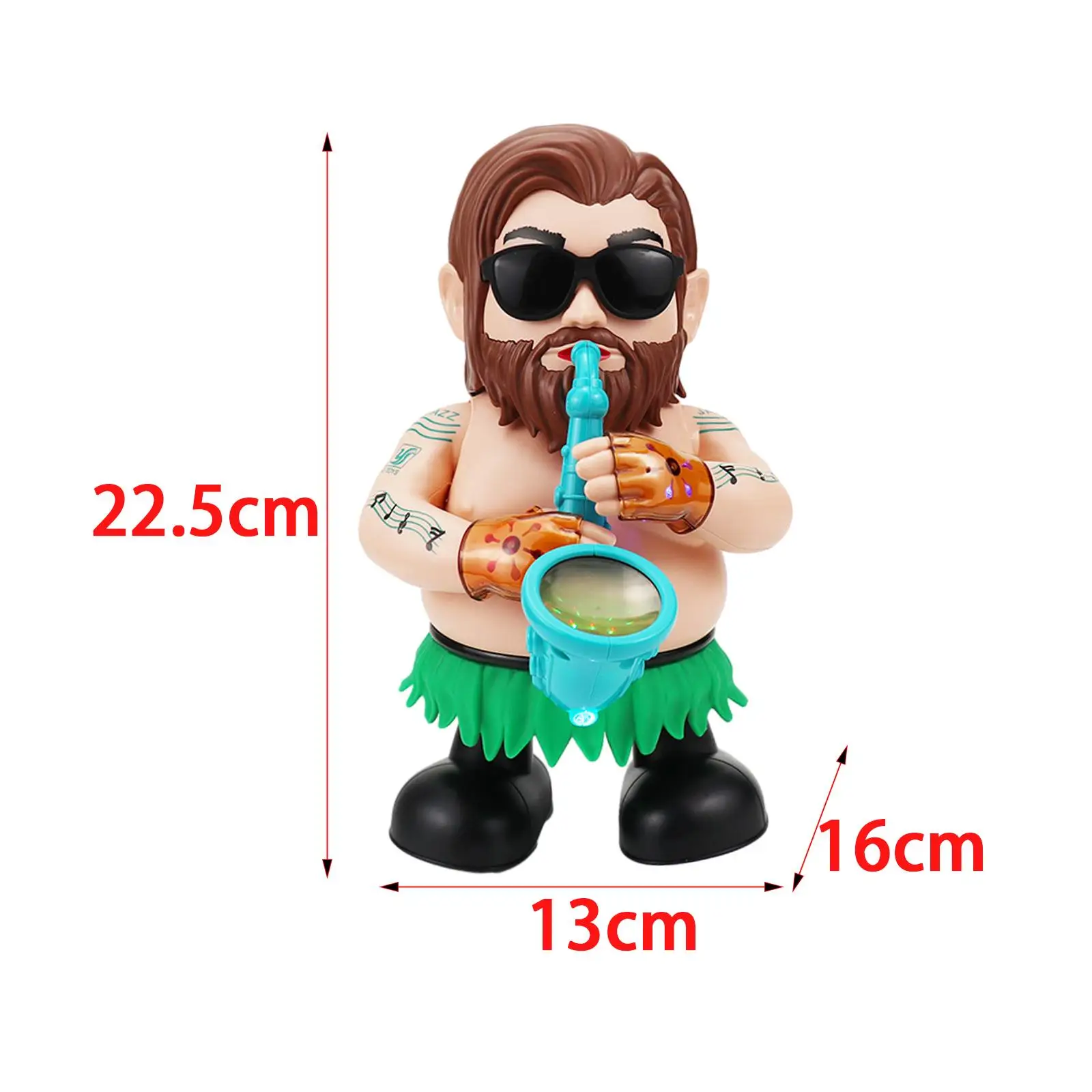 Funny Electric Dancing Saxophonist Toy Children Toy Interactive Toy Educational Toy for Boys Children Age 3~6 Girls Gifts 2