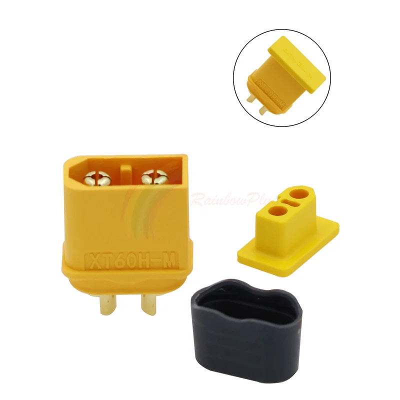 XT60 XT60H XT60U XT60E Male Plug Connector Protector Dust Cap PVC Protective Cover Protection Shell for RC Aircraft Drone